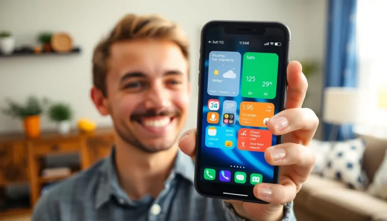 what is widget on iphone
